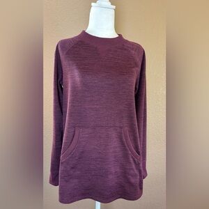 Title Nine Women's Purple Crew Neck Sweater. Size small